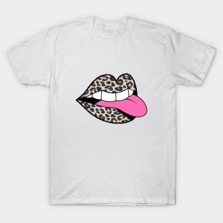 Leopard Mouth T-Shirt